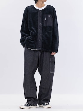 「アイテム（スニーカー）」を使った、ますさん（メンズ・177cm）の冬コーディネート