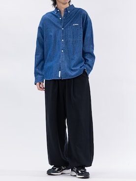 「GERRY（ジェリー）のアイテム」を使った、ますさん（メンズ・177cm）の冬コーディネート