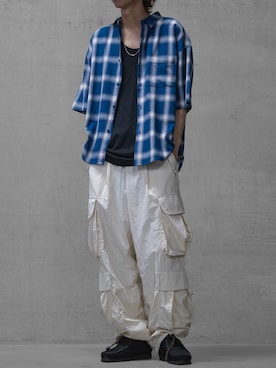 ますさん（メンズ・177cm）の春コーディネート