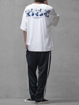 「アイテム（スウェットパンツ）」を使った、ますさん（メンズ・177cm）の夏コーディネート