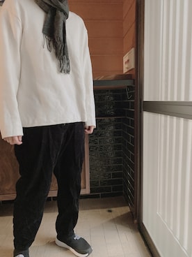 Nano Universe ナノユニバース のマフラーを使ったメンズ人気ファッションコーディネート Wear