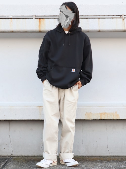 MONO-MARTTa93����̃p�[�J�[�ucarhartt(�J�[�n�[�g)  Hooded Sweatshirt�@�I�[�o�[�T�C�Y �v���I�[�o�[�p�[�J�[�iCarhartt�b�J�[�n�[�g�j�v���g�����R�[�f�B�l�[�g