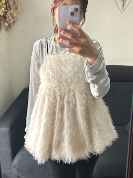 riryさん（レディース・162cm）の冬コーディネート