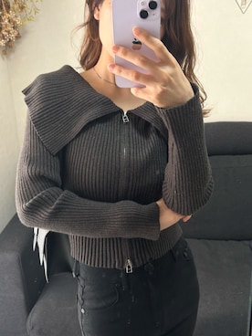 riryさん（レディース・162cm）の冬コーディネート