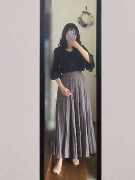 まろじさん（レディース・154cm）の秋コーディネート