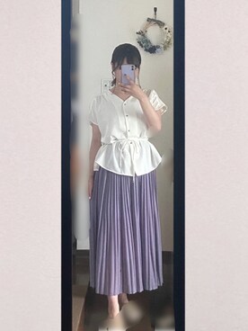 まろじさん(レディース・154cm)の夏コーディネート