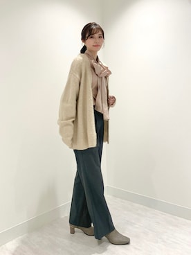 himiko_officialさん（レディース・165cm）の冬コーディネート