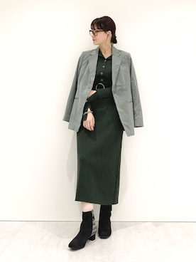 himiko_officialさん(レディース・165cm)の冬コーディネート
