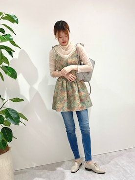 himiko_officialさん（レディース・162cm）の夏コーディネート