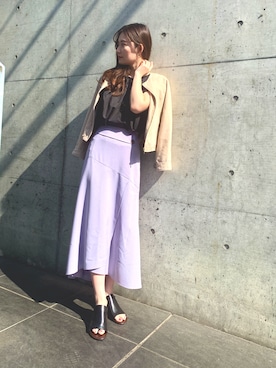 himiko_officialさん(レディース・162cm)の春コーディネート