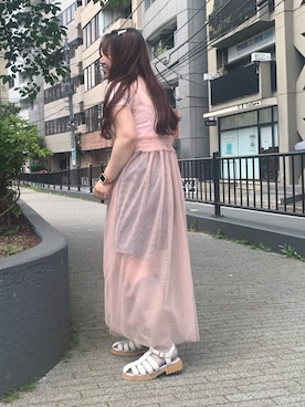 himiko_officialさん(レディース・162cm)の夏コーディネート
