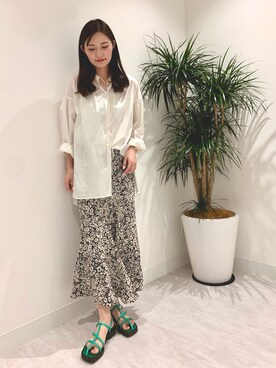 himiko_officialさん(レディース・162cm)の夏コーディネート