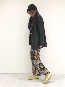 himiko_officialさん（レディース・165cm）の春コーディネート