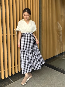 himiko_officialさん（レディース・162cm）の春コーディネート