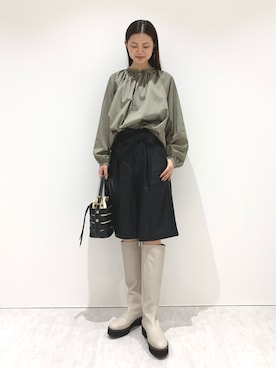 himiko_officialさん（レディース・165cm）の秋コーディネート