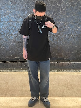 「FIRST ARROW's（ファーストアローズ）のアイテム」を使った、tttTAI🇹🇼さん（メンズ・172cm）の春コーディネート