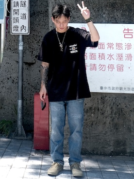 「FIRST ARROW's（ファーストアローズ）のアイテム」を使った、tttTAI🇹🇼さん（メンズ・172cm）の春コーディネート