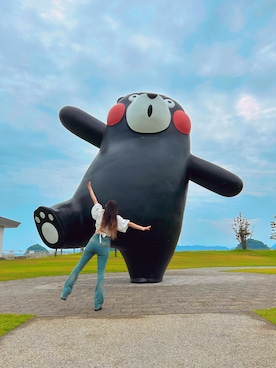 「厚底」｜Aさん（レディース・152cm）の夏コーディネート