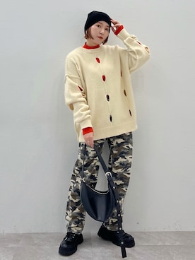 Naoさん（レディース・159cm）の冬コーディネート