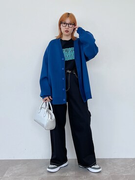 「PBLIM（ページボーイリム）のPAGEBOYLIM/カツラギスケーターパンツ（その他パンツ）」を使った、Naoさん（レディース・159cm）の夏コーディネート