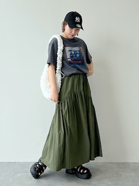 「PAGEBOY」｜Naoさん（レディース・159cm）の春コーディネート