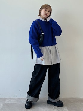 Naoさん（レディース・159cm）の冬コーディネート