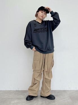 「アイテム（その他トップス）」を使った、Naoさん（レディース・159cm・20代）の夏コーディネート