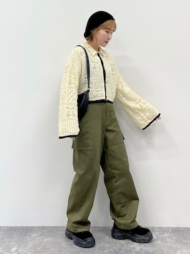 Naoさん（レディース・159cm）の春コーディネート