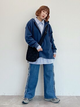 Naoさん(レディース・159cm)の冬コーディネート