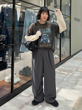 Naoさん（レディース・159cm）の春コーディネート