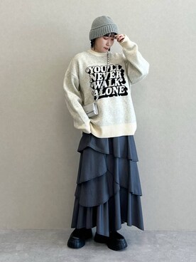 Naoさん(レディース・159cm)の冬コーディネート