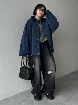 「アイテム（ジャケット/アウター）」を使った、Naoさん（レディース・159cm・30代）の夏コーディネート