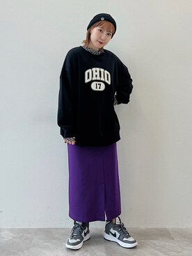 「アイテム（その他トップス）」を使った、Naoさん（レディース・159cm・20代）の秋コーディネート