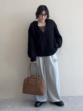 「アイテム（トップス）」を使った、Naoさん（レディース・159cm・30代）の夏コーディネート