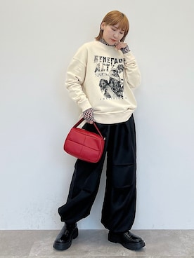 「アイテム（その他トップス）」を使った、Naoさん（レディース・159cm・20代）の秋コーディネート