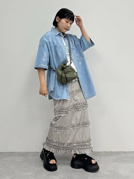 Naoさん(レディース・159cm)の夏コーディネート