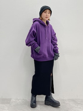 Naoさん（レディース・159cm）の冬コーディネート