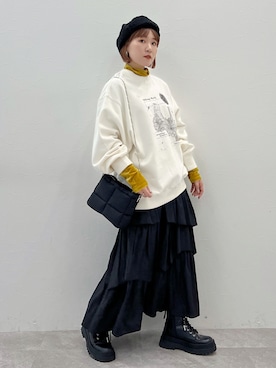 Naoさん（レディース・159cm）の冬コーディネート