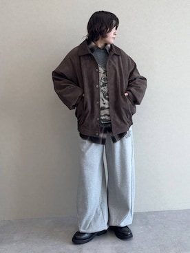 「アイテム（ブルゾン）」を使った、Naoさん（レディース・159cm・30代）の夏コーディネート