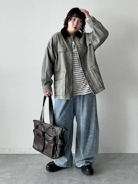 Naoさん（レディース・159cm）の春コーディネート