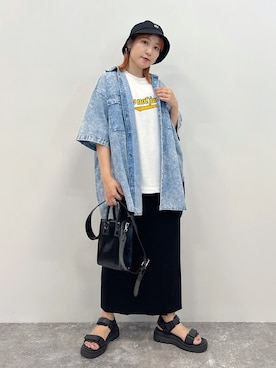 Naoさん（レディース・159cm）の夏コーディネート