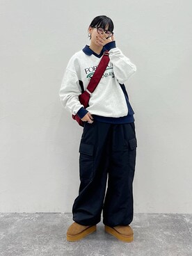 Naoさん（レディース・159cm）の冬コーディネート