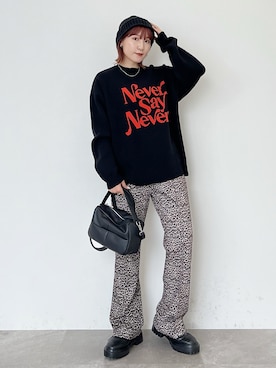 「メンズライクコーデ」｜「アイテム（ブーツ）」を使った、Naoさん（レディース・159cm）の秋コーディネート