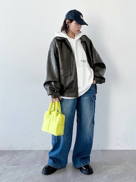 Naoさん（レディース・159cm）の秋コーディネート