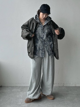 「アイテム（ジャケット/アウター）」を使った、Naoさん（レディース・159cm・30代）の夏コーディネート