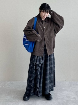 「アイテム（ジャケット/アウター）」を使った、Naoさん（レディース・159cm・30代）の秋コーディネート