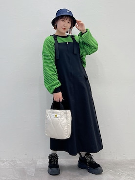 Naoさん（レディース・159cm）の冬コーディネート