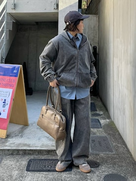 Naoさん(レディース・159cm)の冬コーディネート