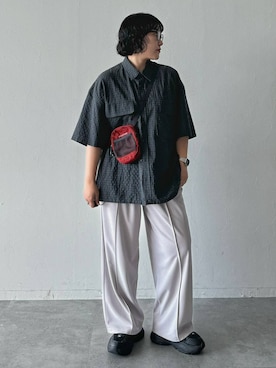 「アイテム（シャツ/ブラウス）」を使った、Naoさん（レディース・159cm・30代）の夏コーディネート