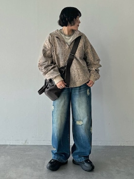 「アイテム（ジャケット/アウター）」を使った、Naoさん（レディース・159cm・30代）の夏コーディネート